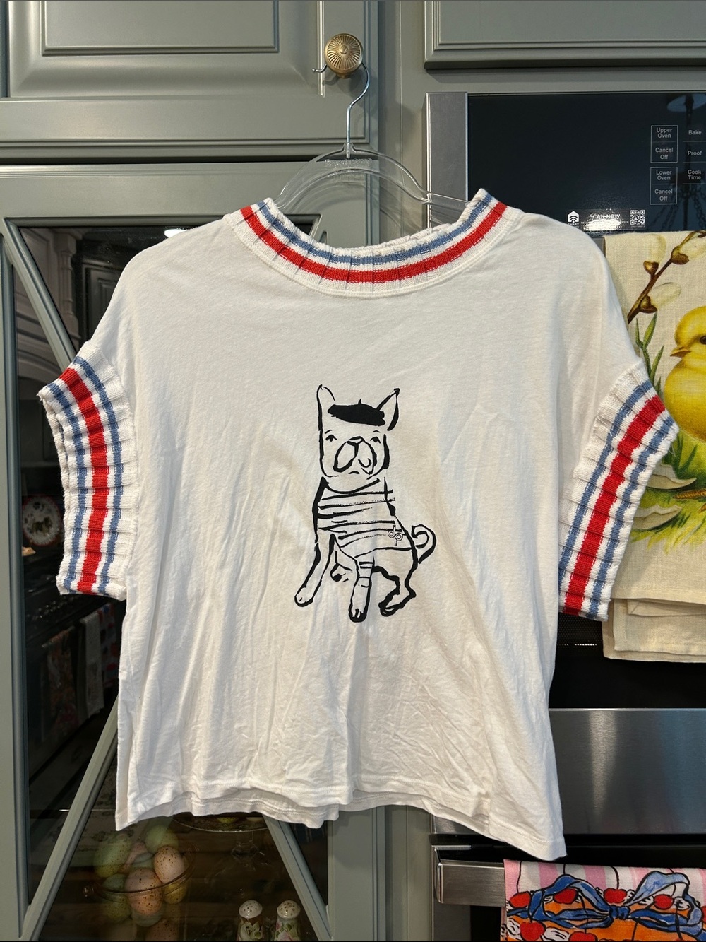 Daily Practice Frenchie French Bulldog Cotton Shirt XS